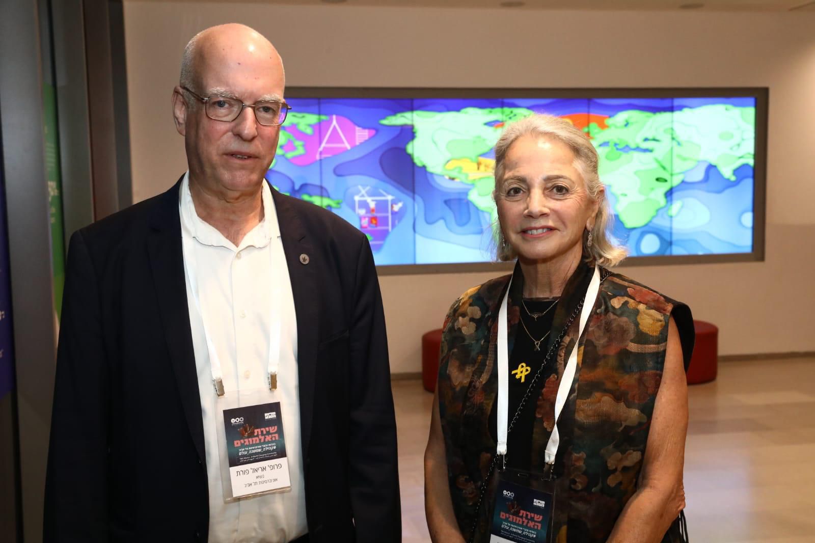 אריאל פורת ויודי יובל רקאנטי (צילום: יעל צור)